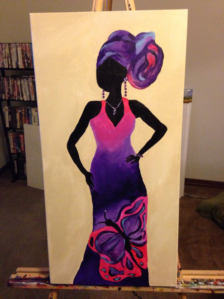 acrylic painting