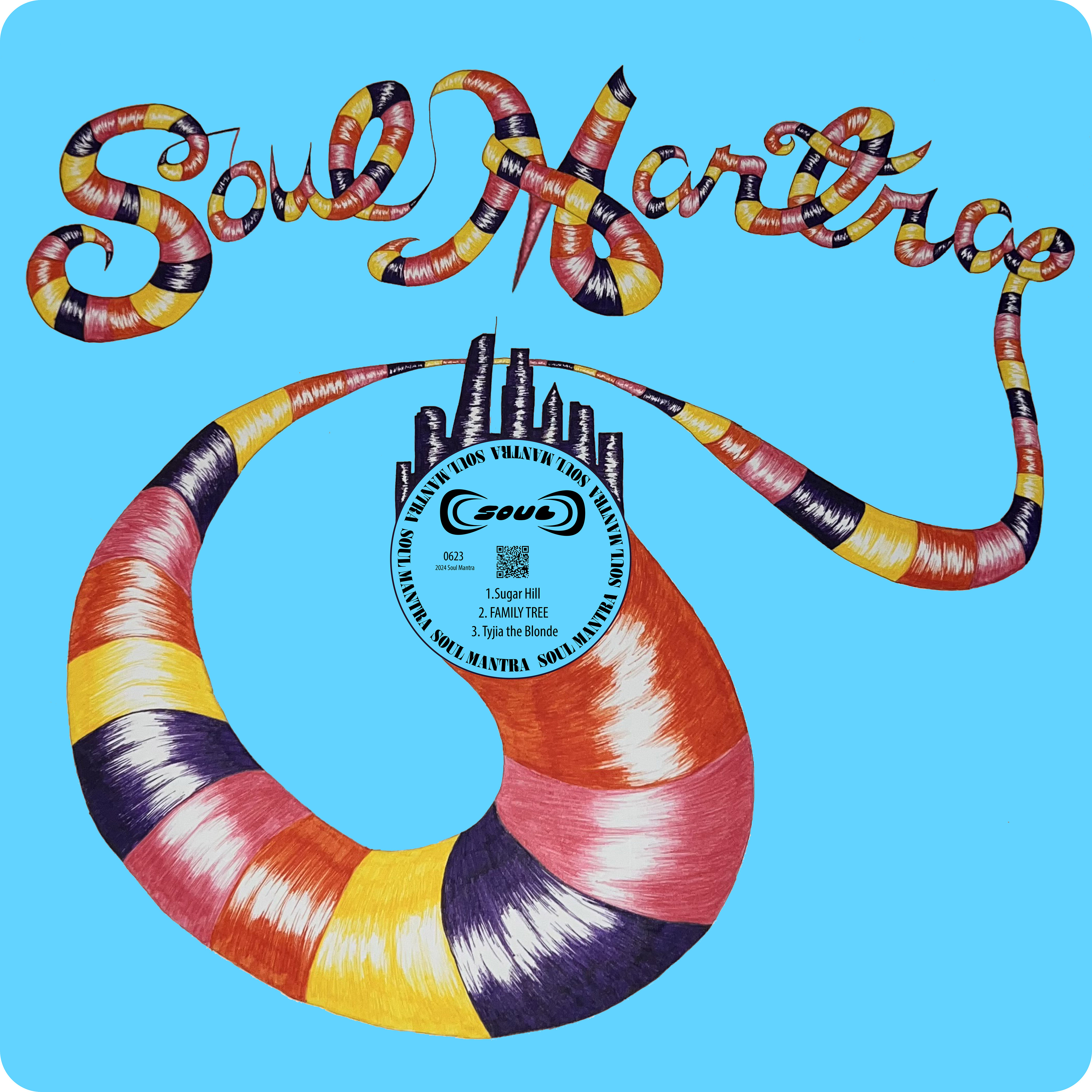 "Sugar Hill Mantra" Sticker