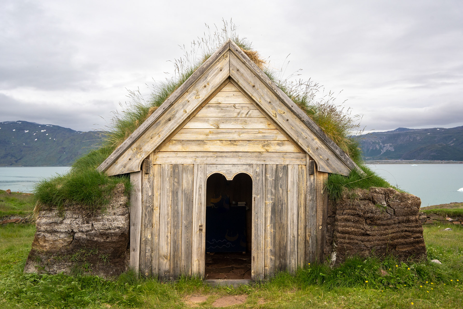 Norse reconstruction at Qassiarsuk.