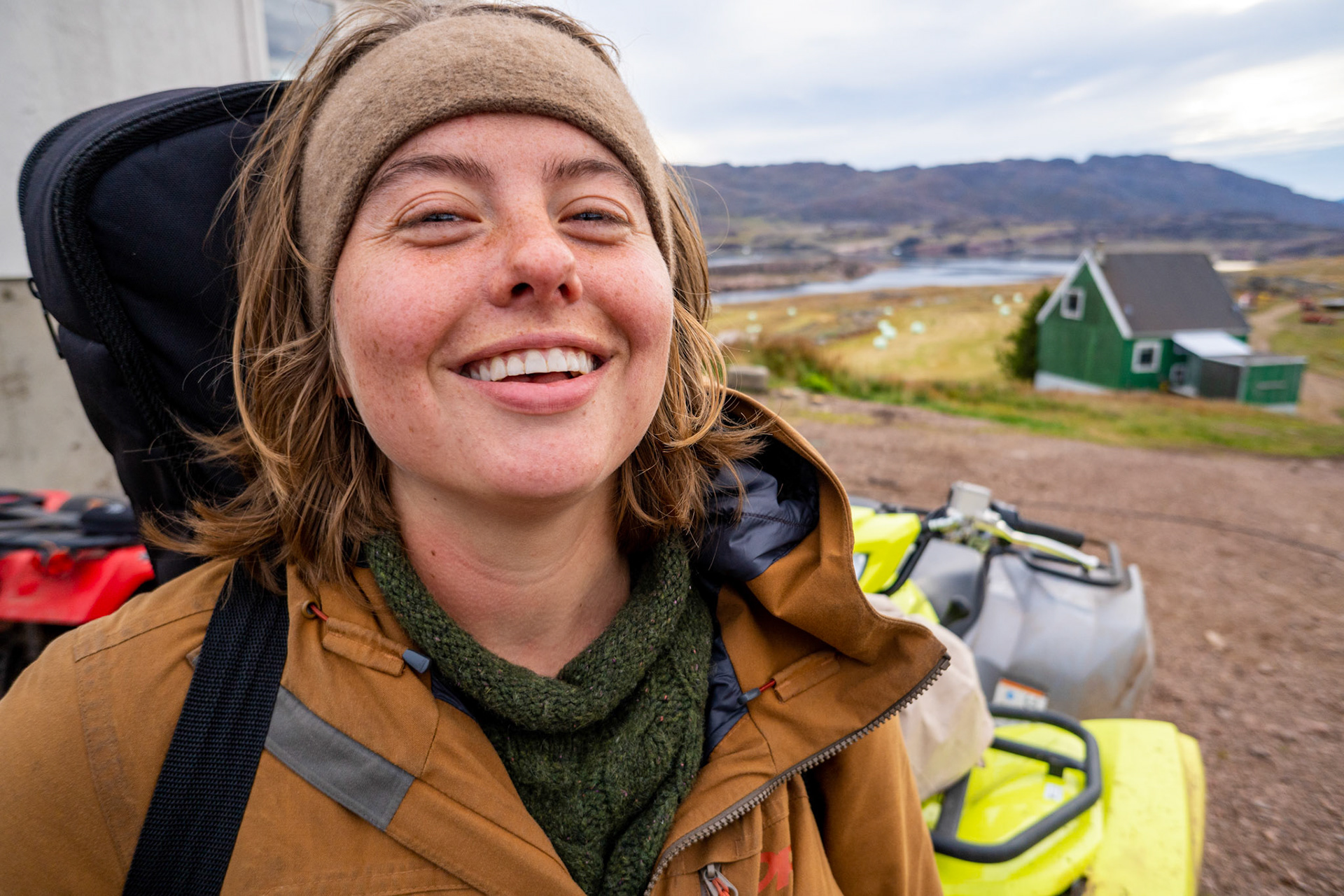 Left Isortoq and had just arrived at Tasiusaq Sheep Farm for the sheep herding.