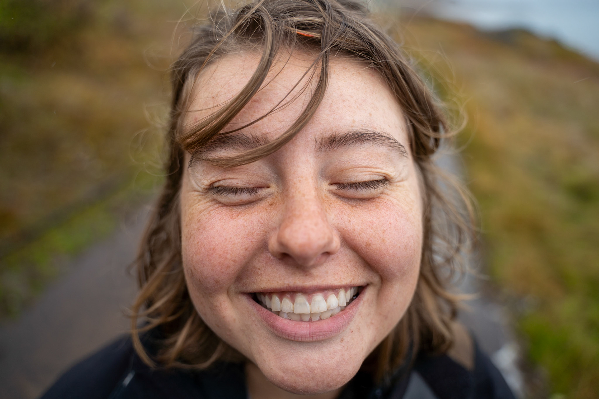 Me all big smiles at Sillisit. (Photo by Carson Brown)