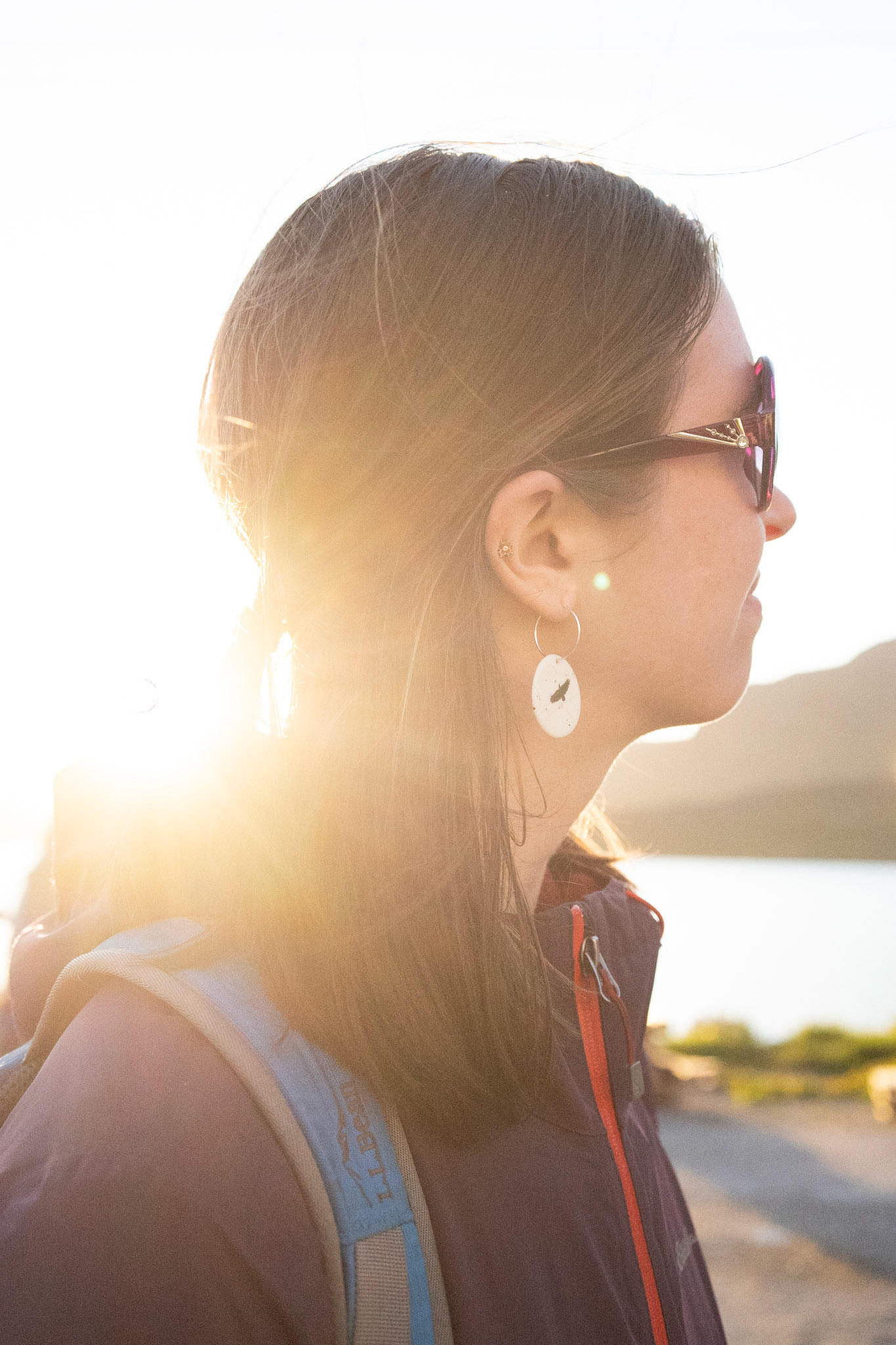 Julia on a walk around town, by Tasersuaq.