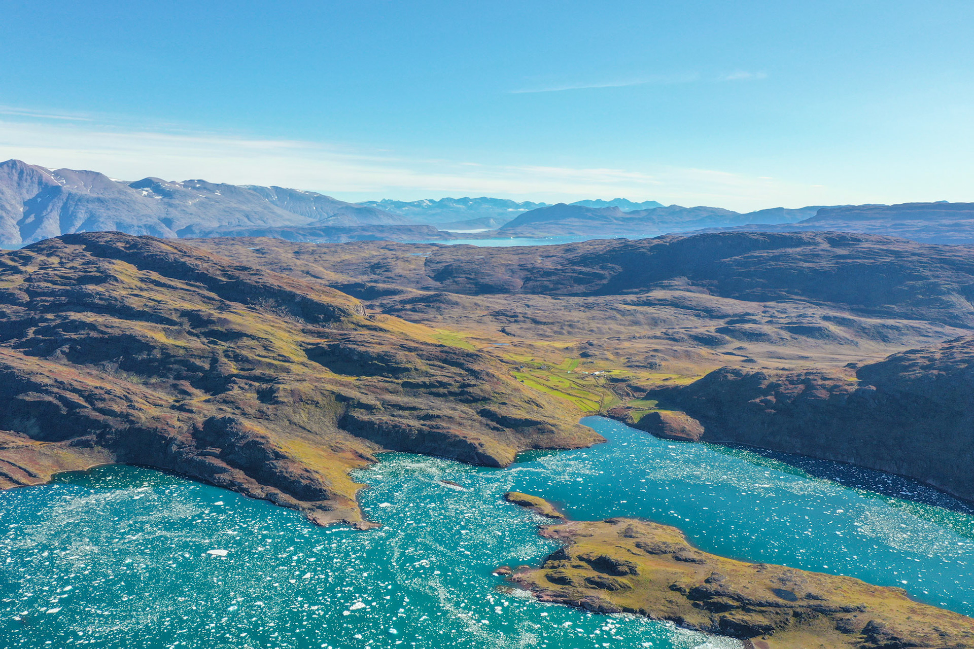 Neighboring farm. (Drone photo)