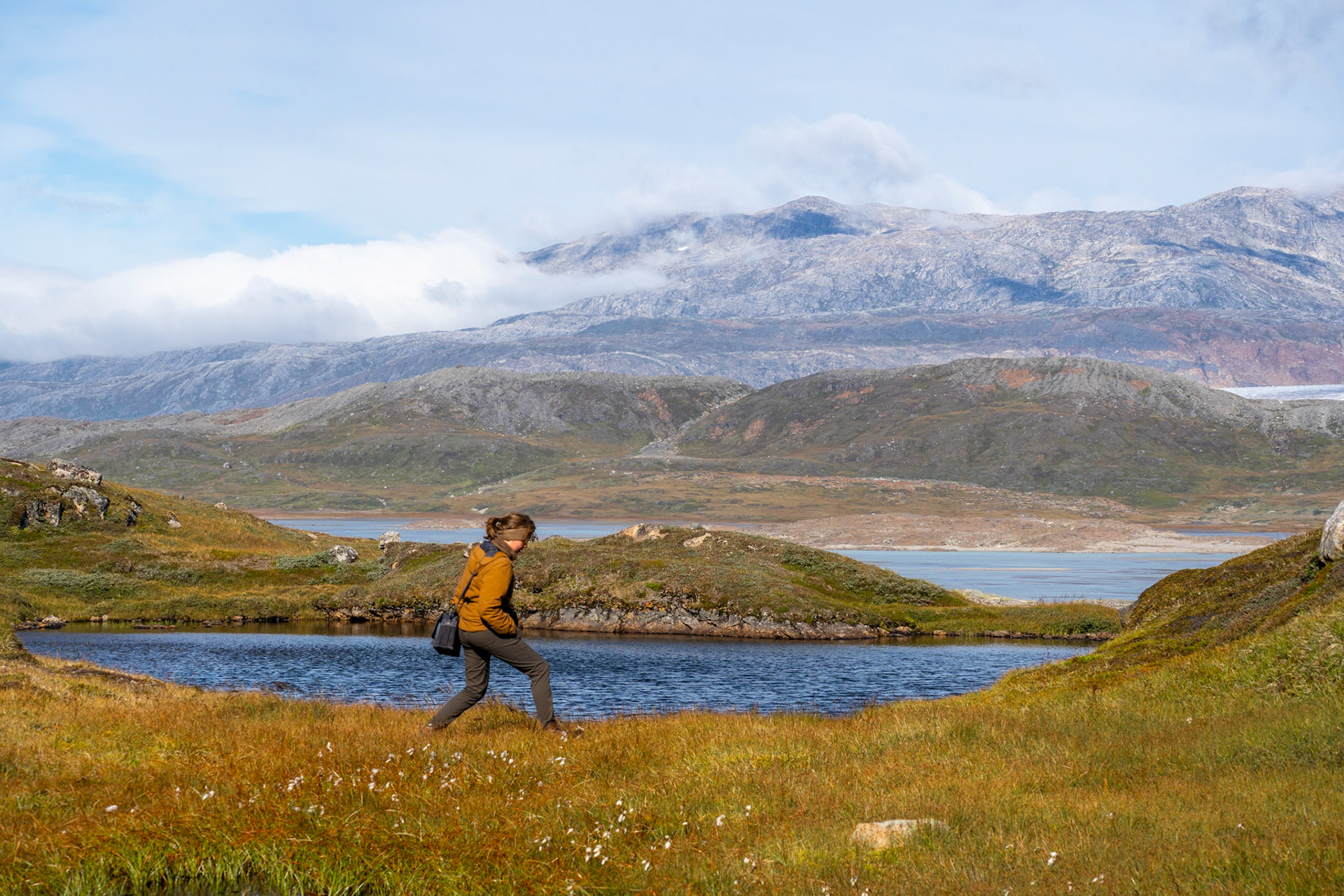 A beautiful day for the long journey. (Photo by Carson Brown)