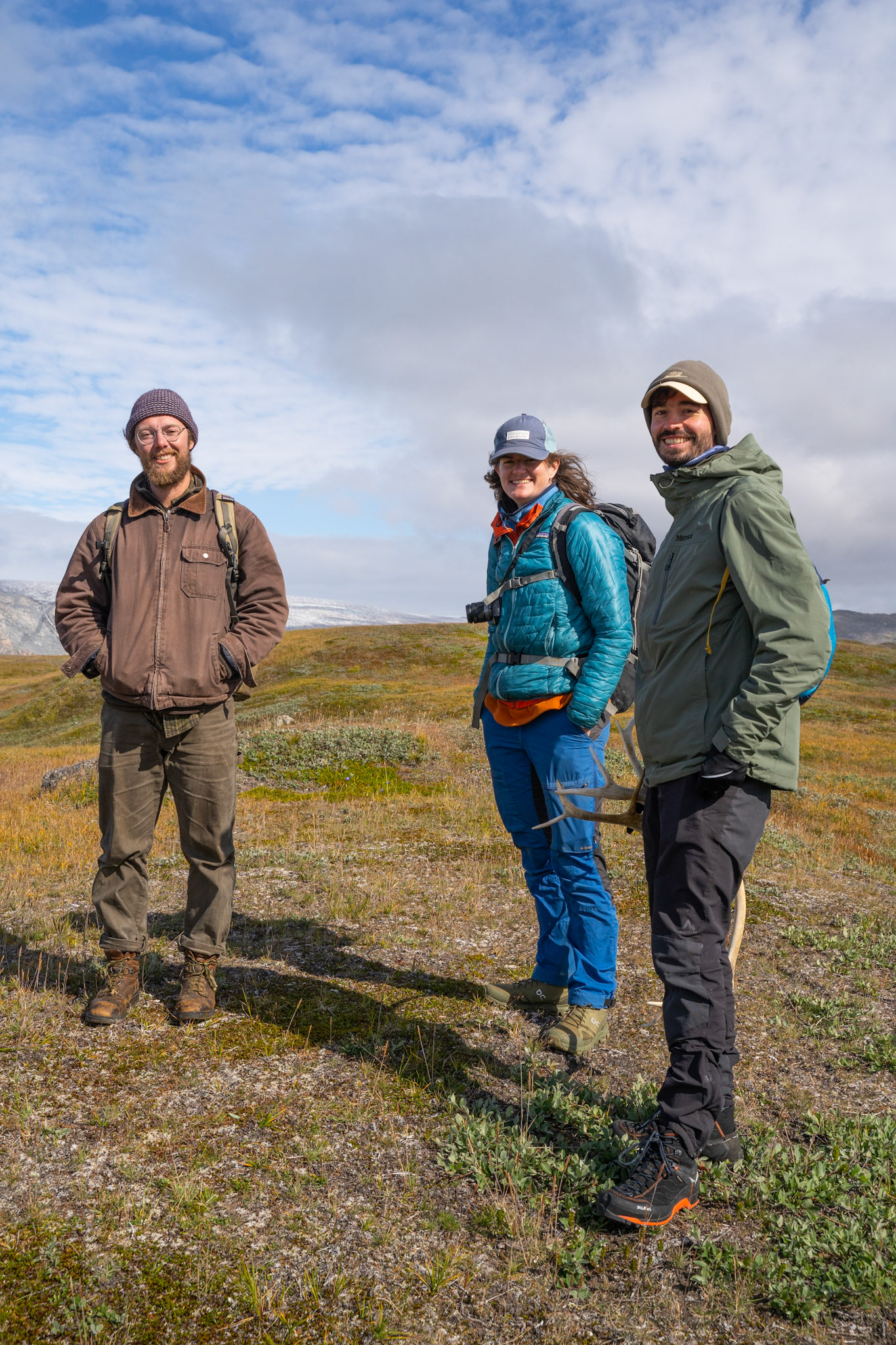 The team! Carson, Ginny, and David.