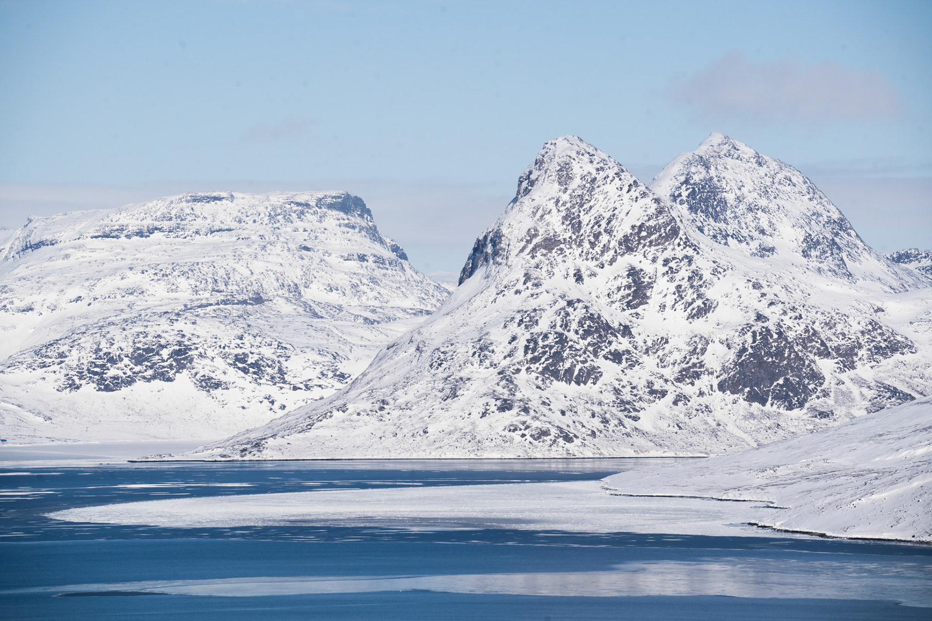 Photo from a hike up into the mountains (qaqqat) above Qaqortoq.