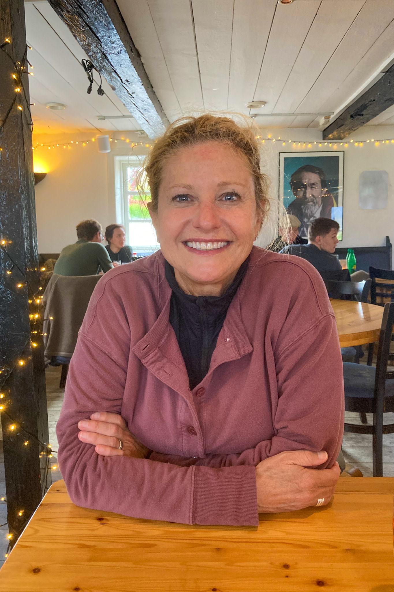 Ma at Inugssuk Cafe.