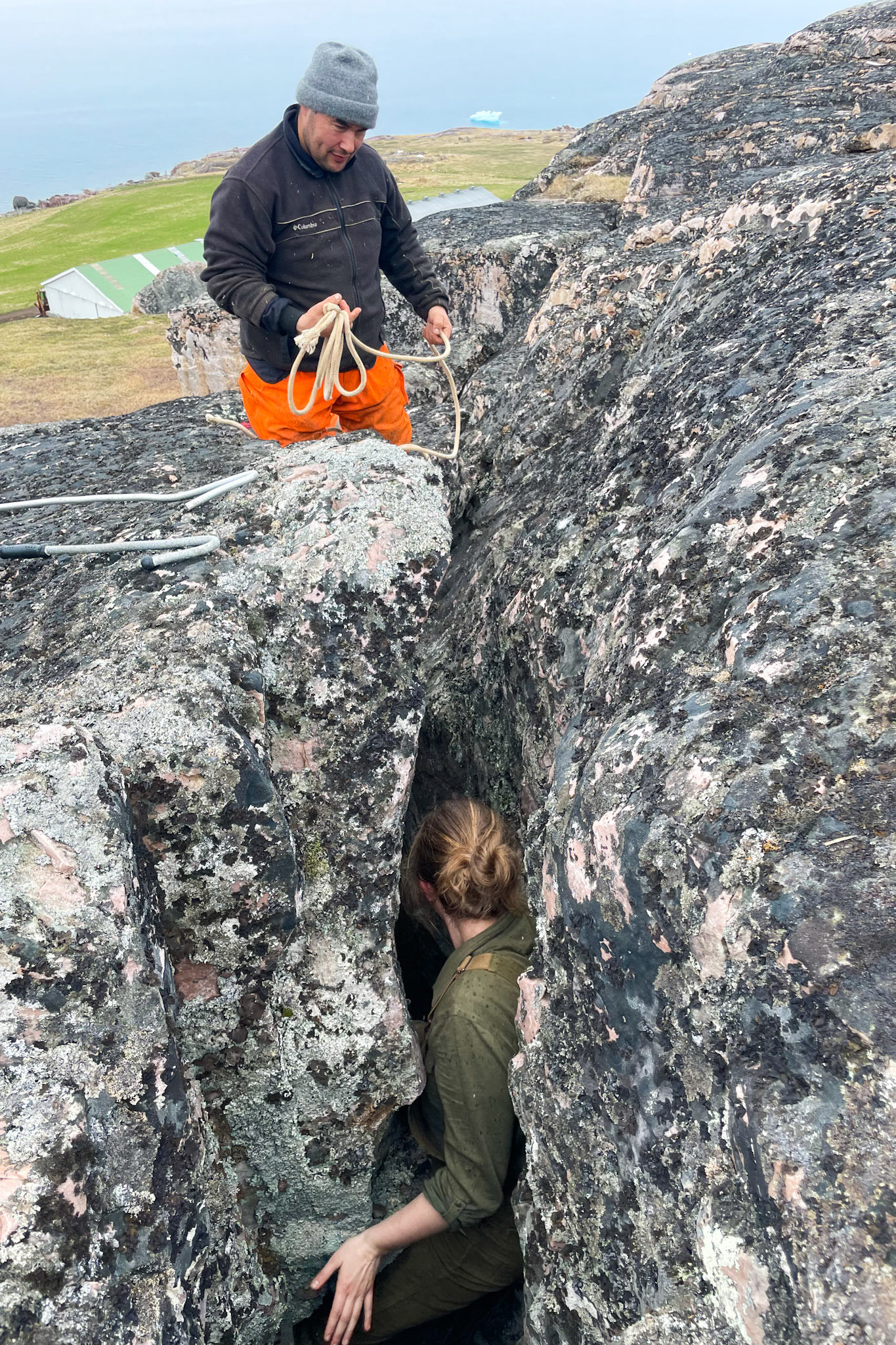 An attempted, but unsuccessful, lamb rescue. (Taken by Avioq)