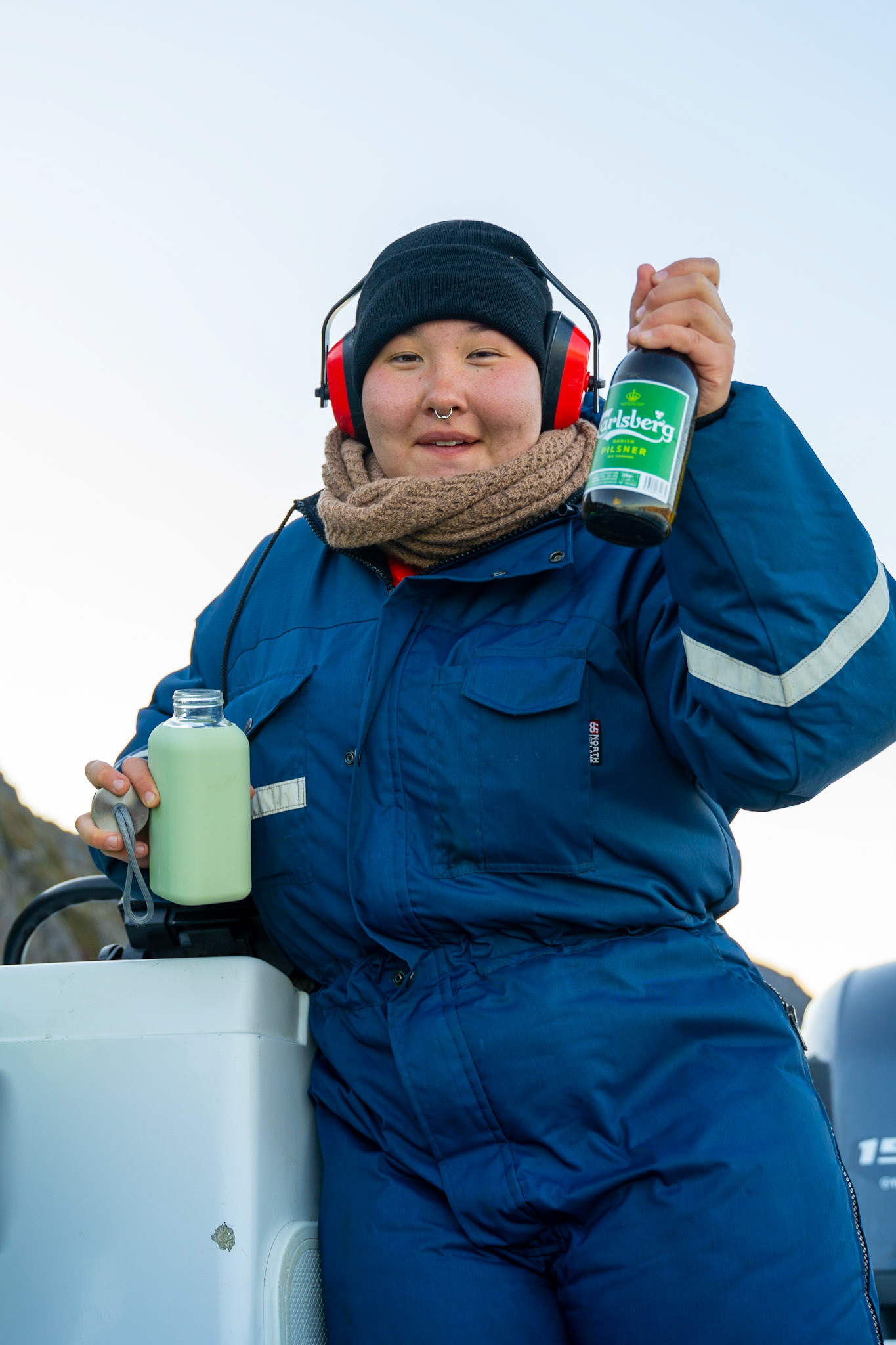 Captain Freyja (**no beer was actually consumed)