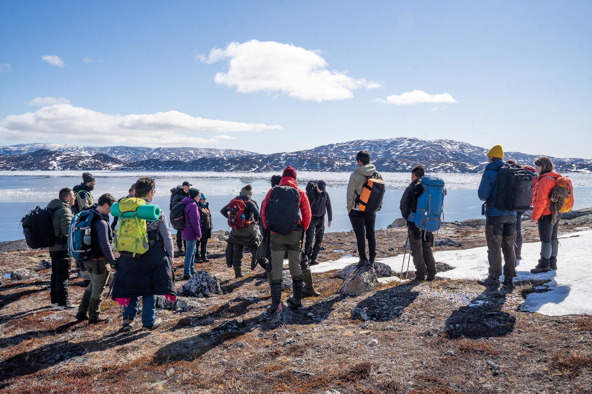 The winderness first responder class I helped coordinate at it's start. Learned a lot from attending the course (though it was taught in Danish...) and joining on the round-Tasersuaq training day.