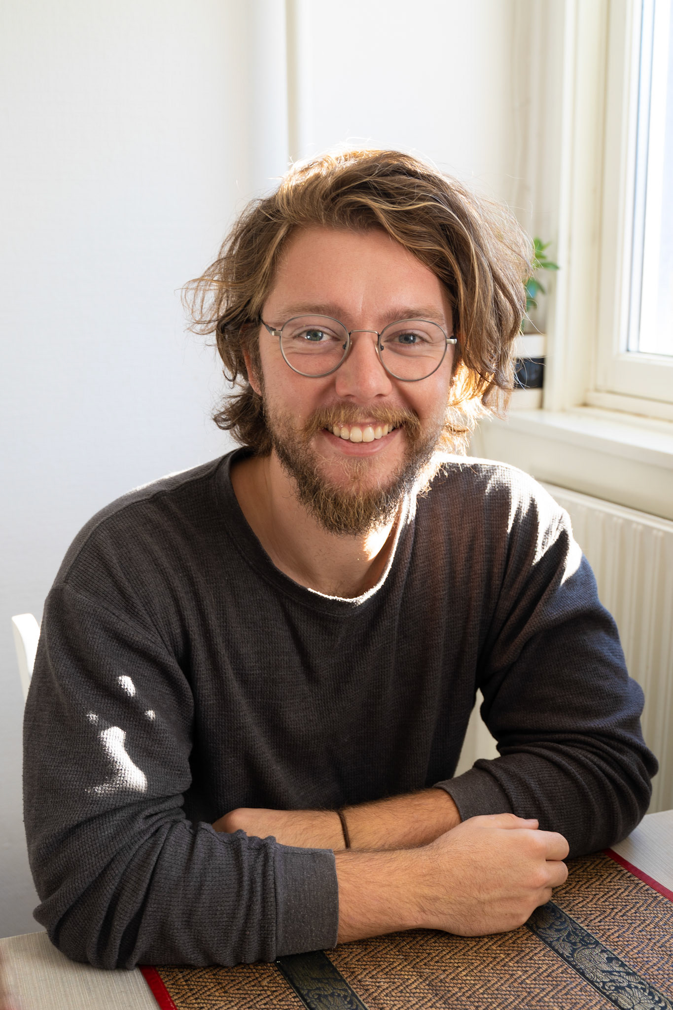 Carson at Thai resturaunt in Qaqortoq, where I spent much time (and money) while I lived in town.