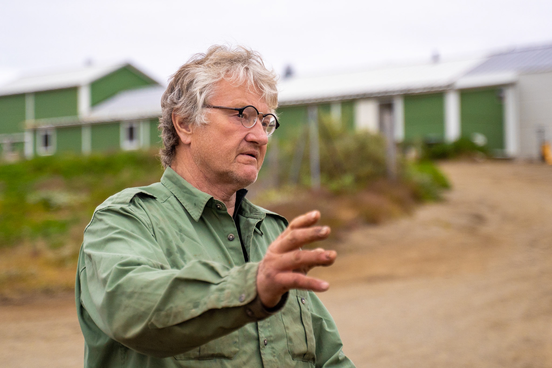 Stefan Magnusson, owner of Isortoq Reindeer Station.