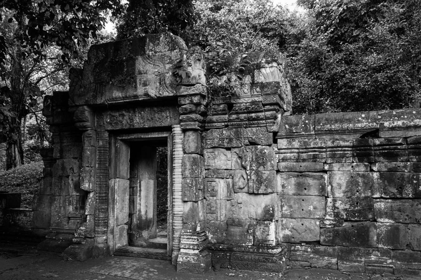 Angkor Thom, gate to the Royal Enclosure