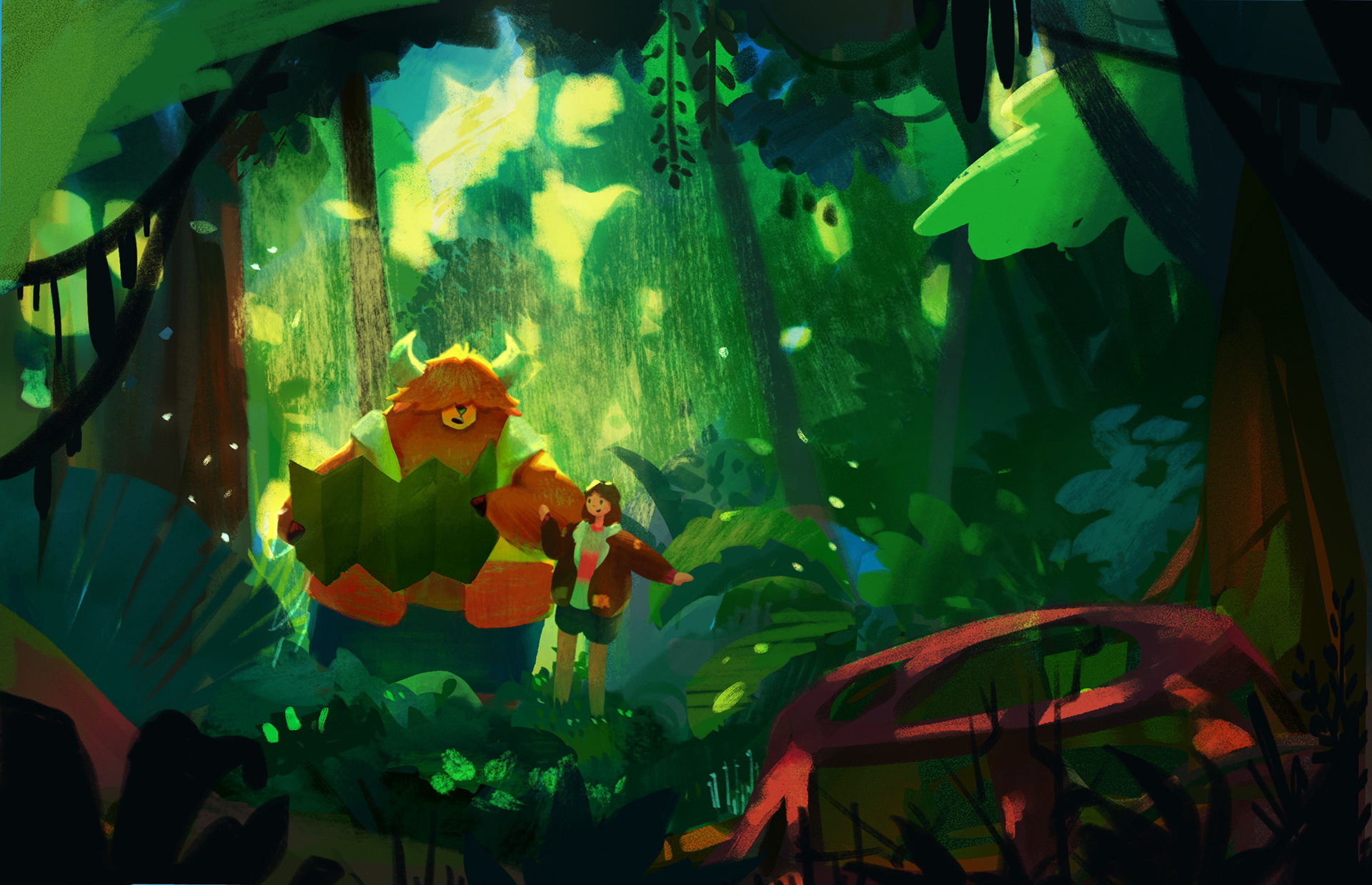 Bob and Lena Adventure