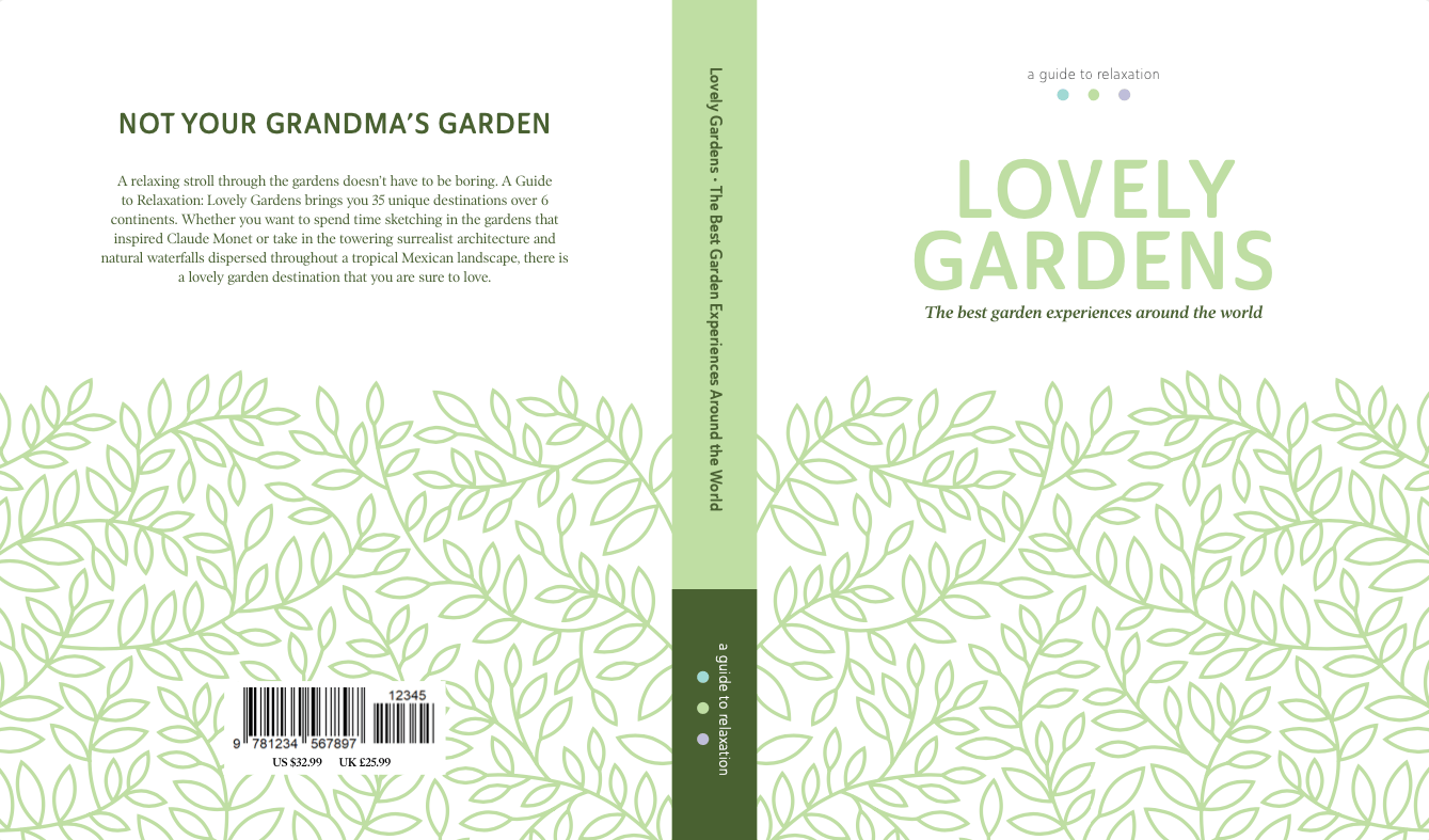 Full cover: Lovely Gardens travel guide