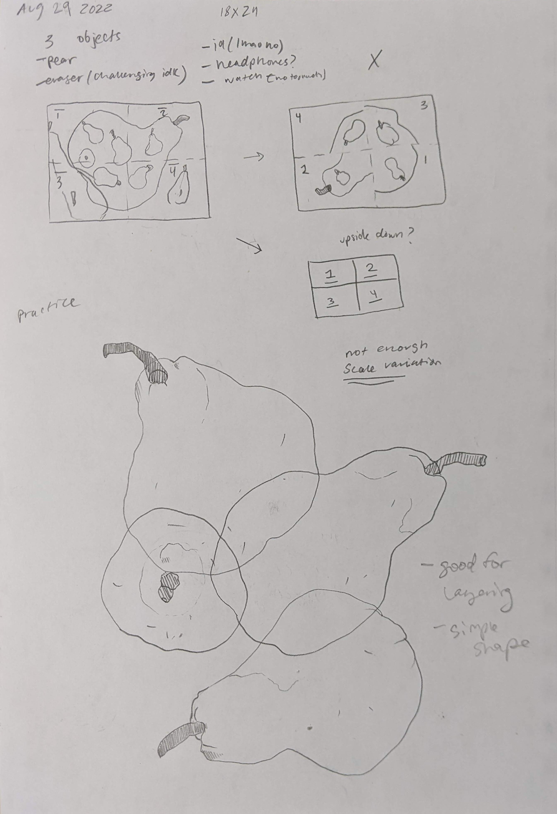Plans for Draft 1