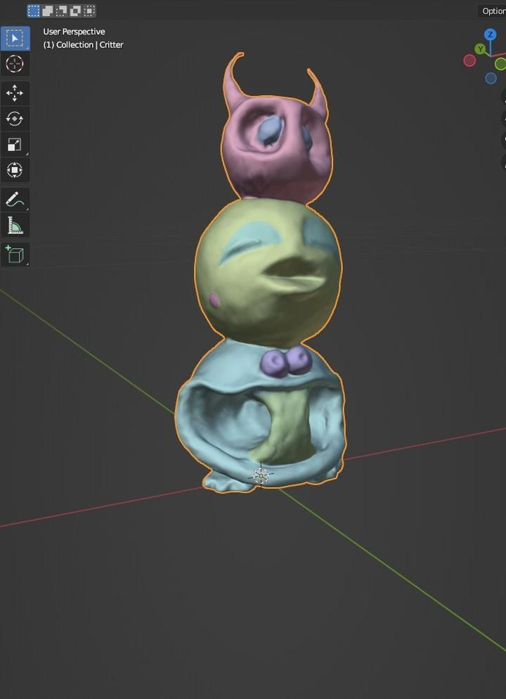 Separating Textures on each Creature