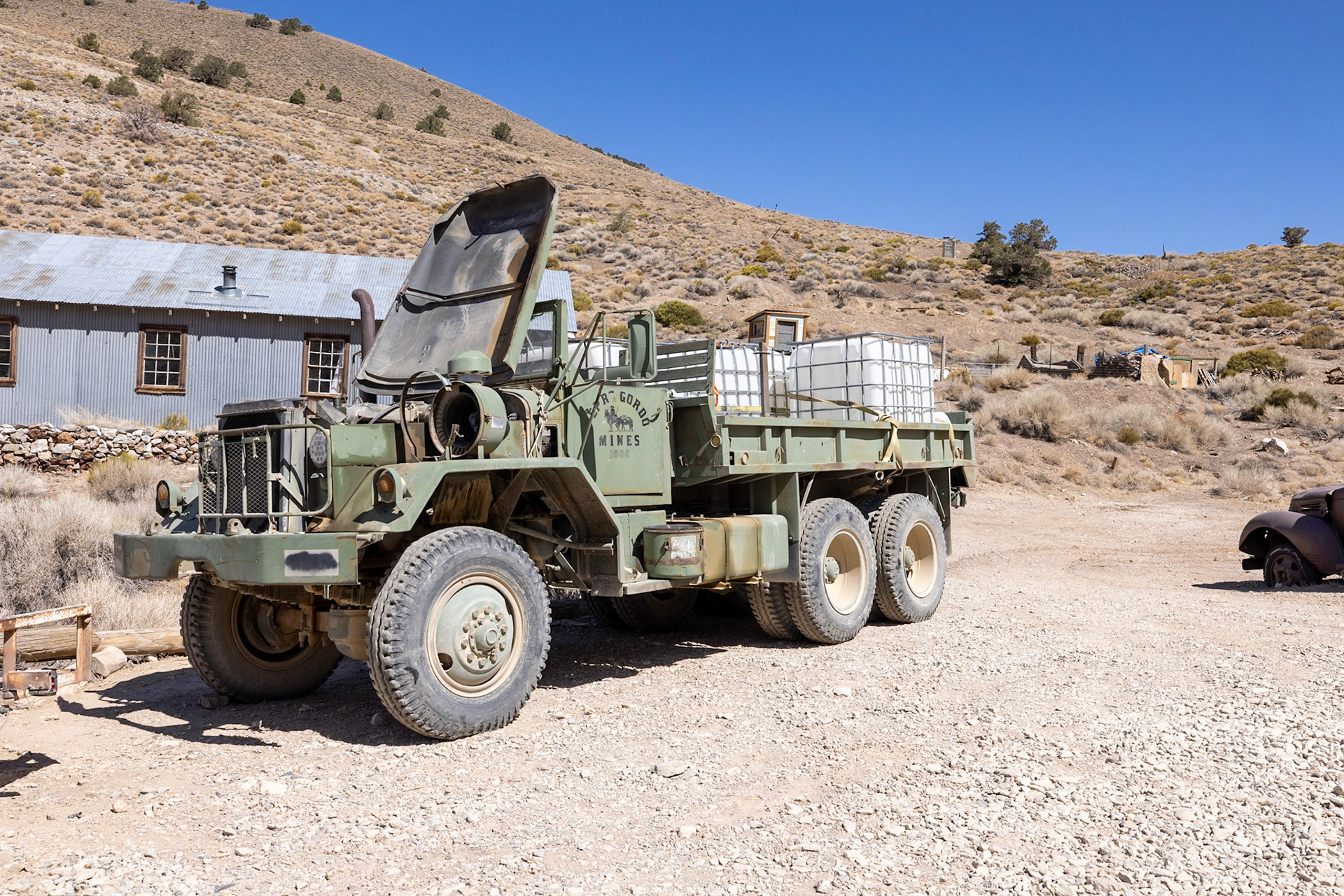 Cerro Gordo Ghost Town water truck