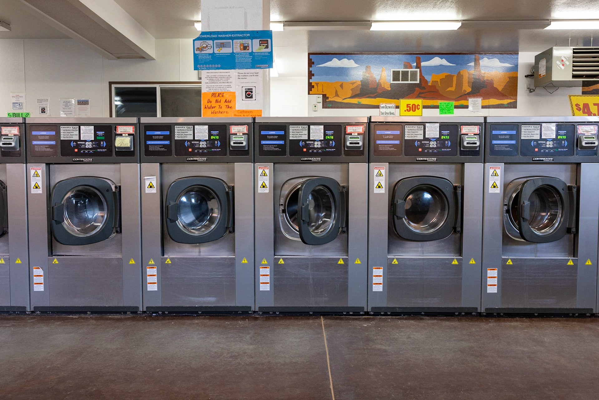 No matter where you go. There is always a Coin Laundry