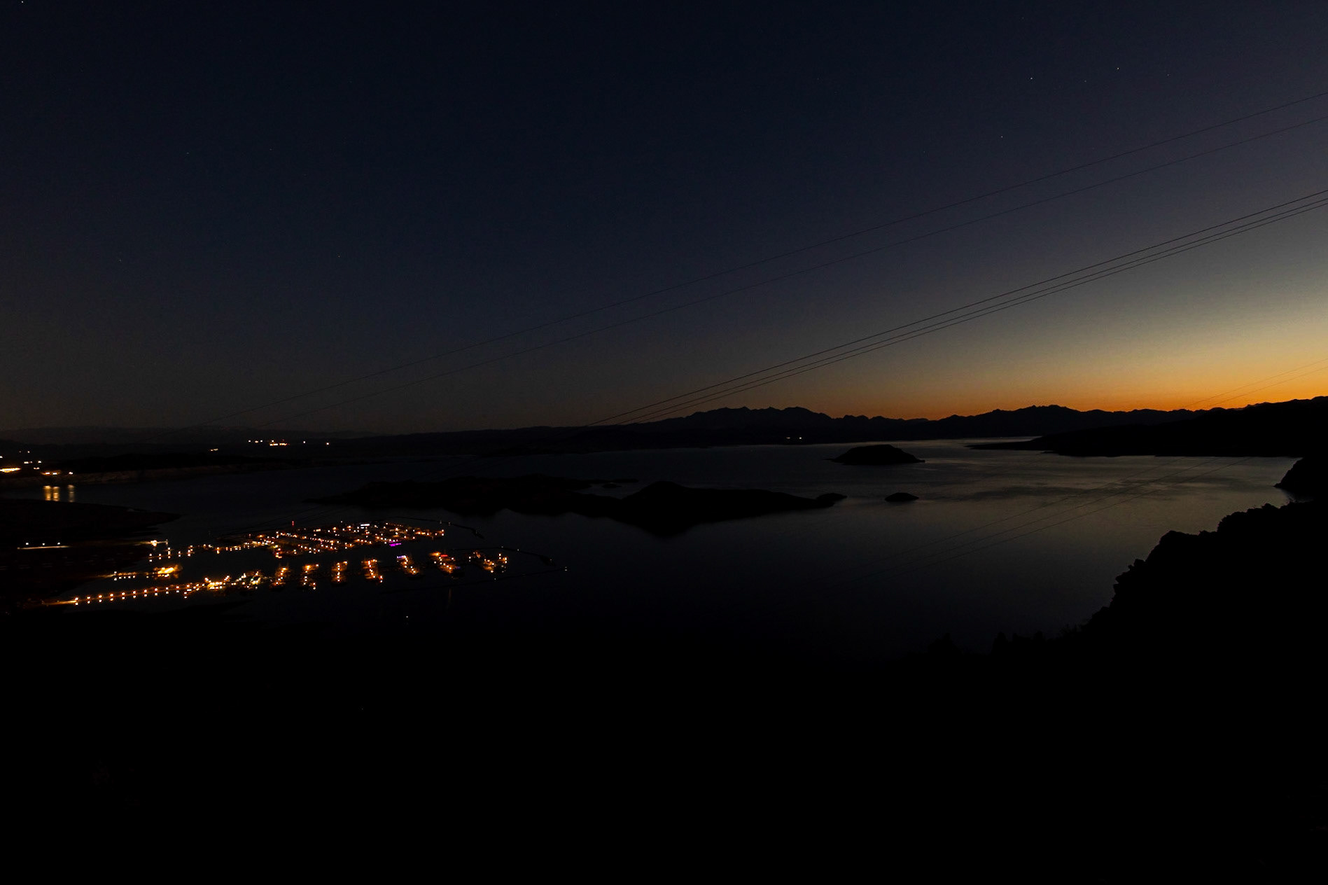 Lake Mead morgning light