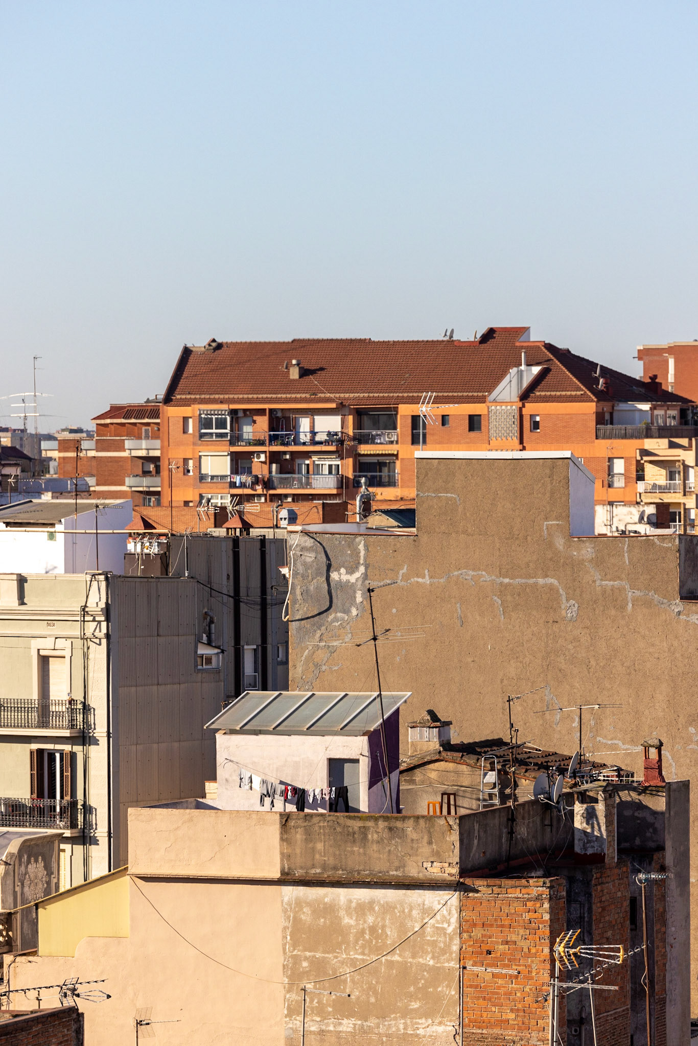 roofs of Barcelona