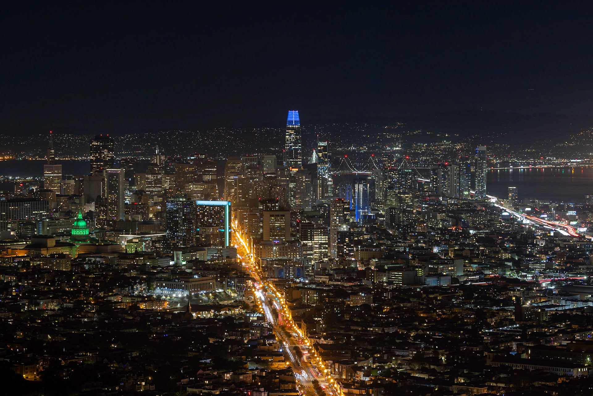 San Francisco  by night