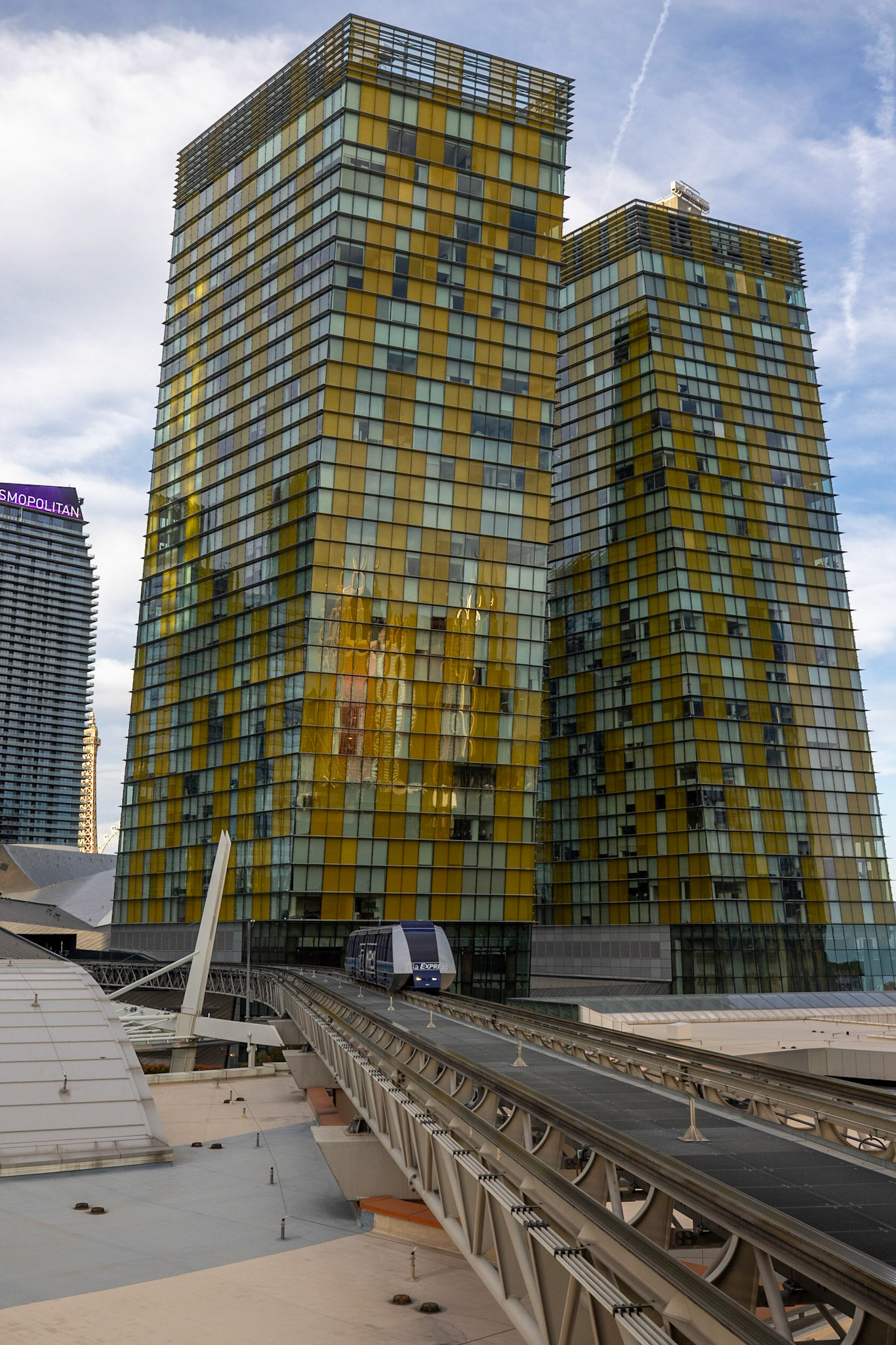 Las Vegas New Skyline and Mono Rail
