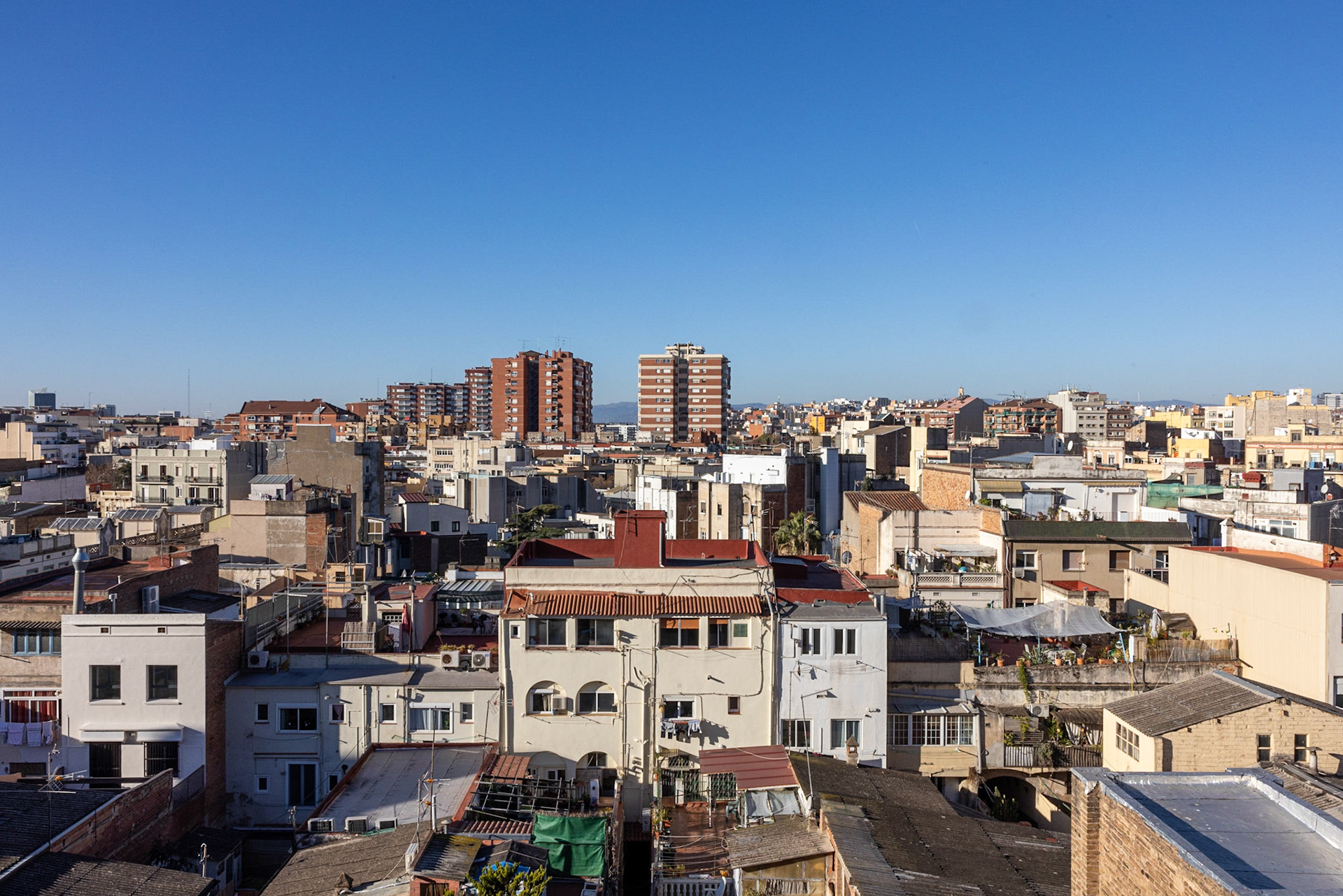 roofs of Barcelona