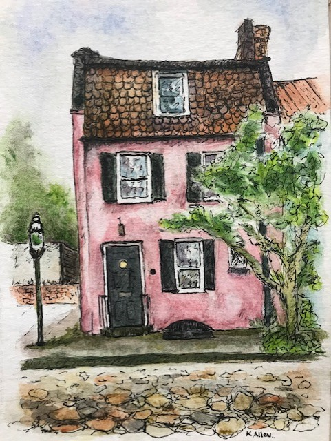 Pink House on Chalmers Street