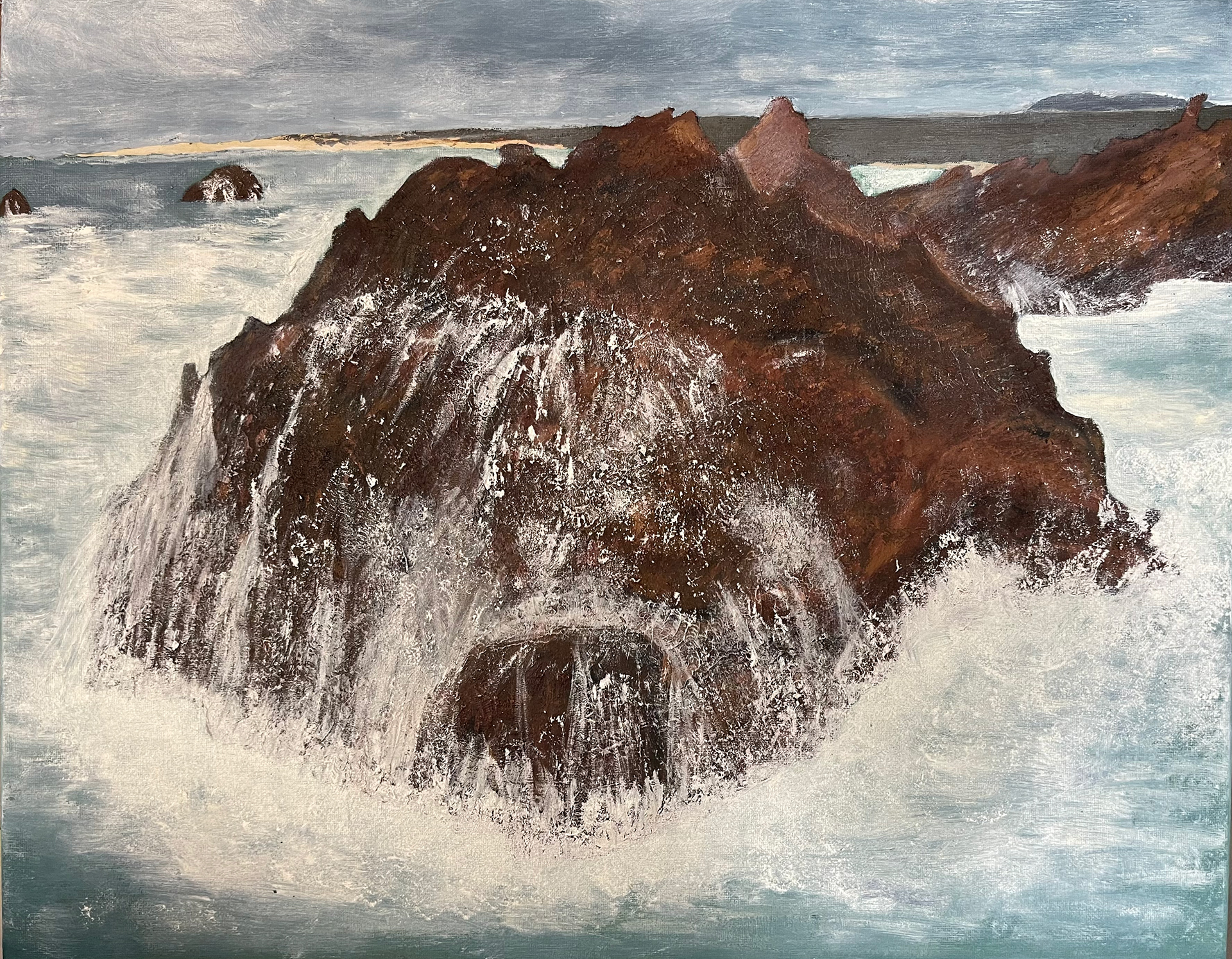 Rupert Point - oil on canvas