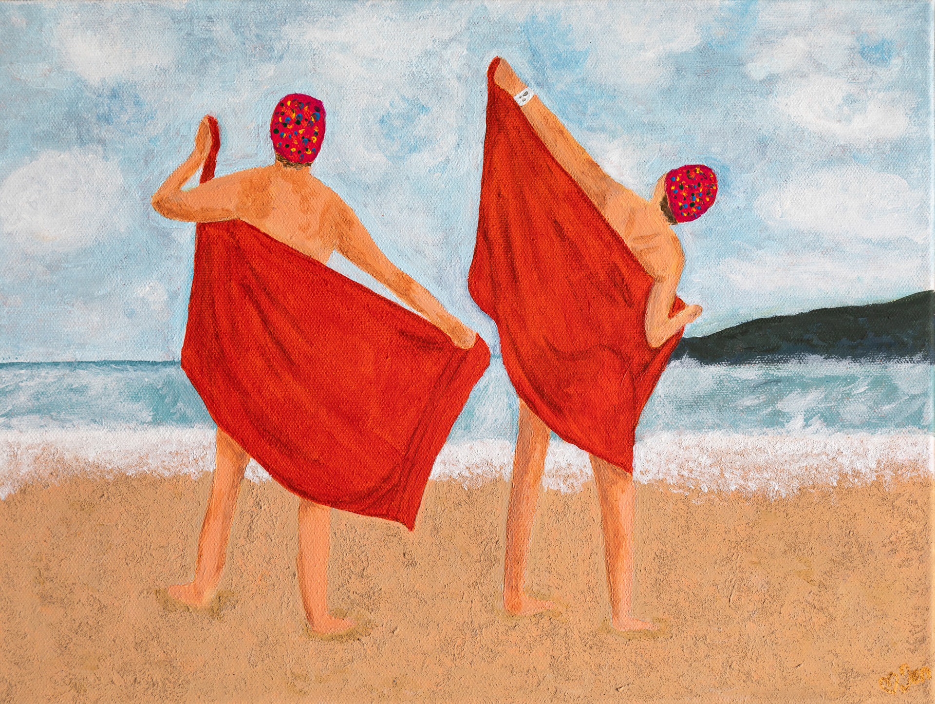 Nude swim girls (SOLD)