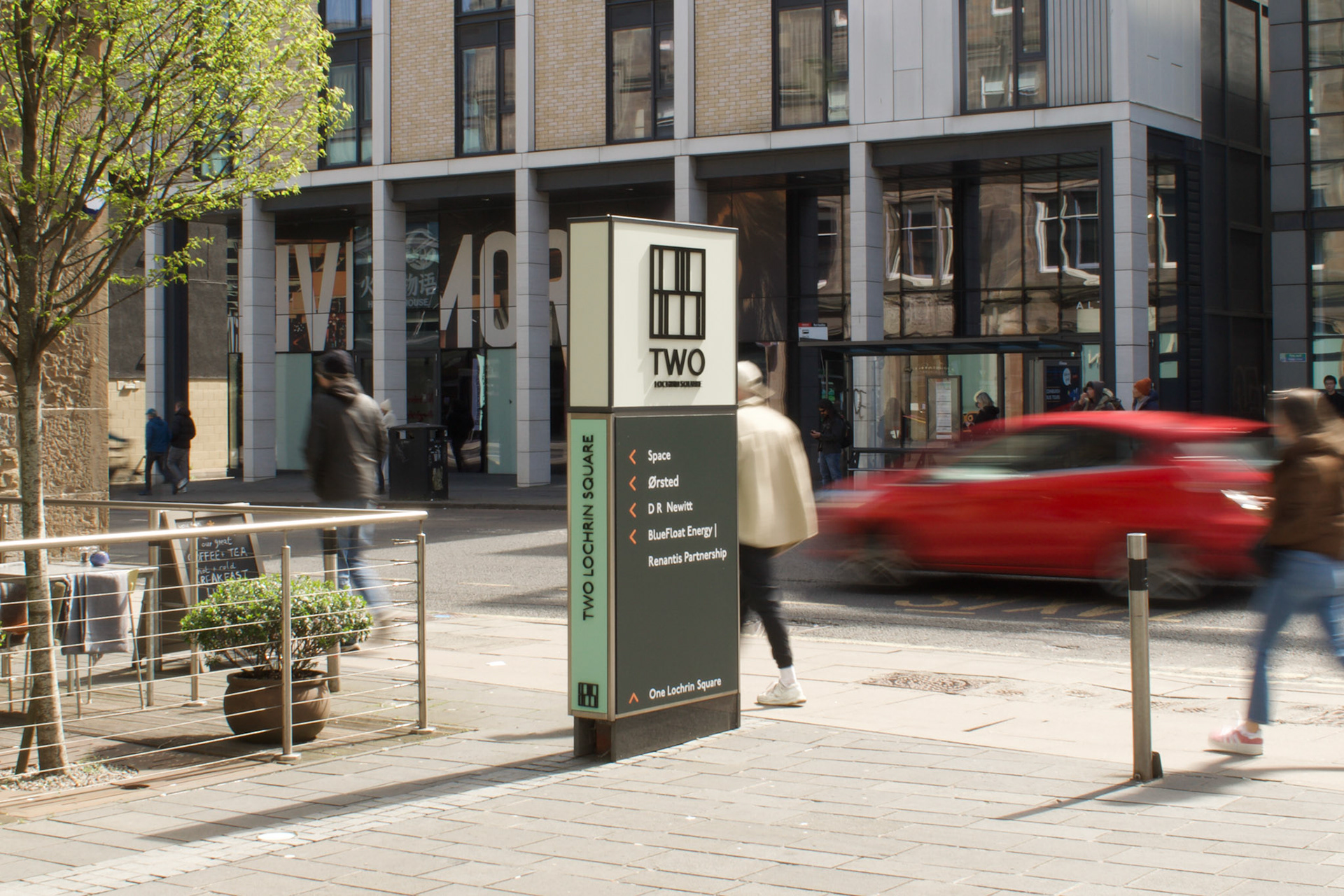 Branding by Lochrin Square