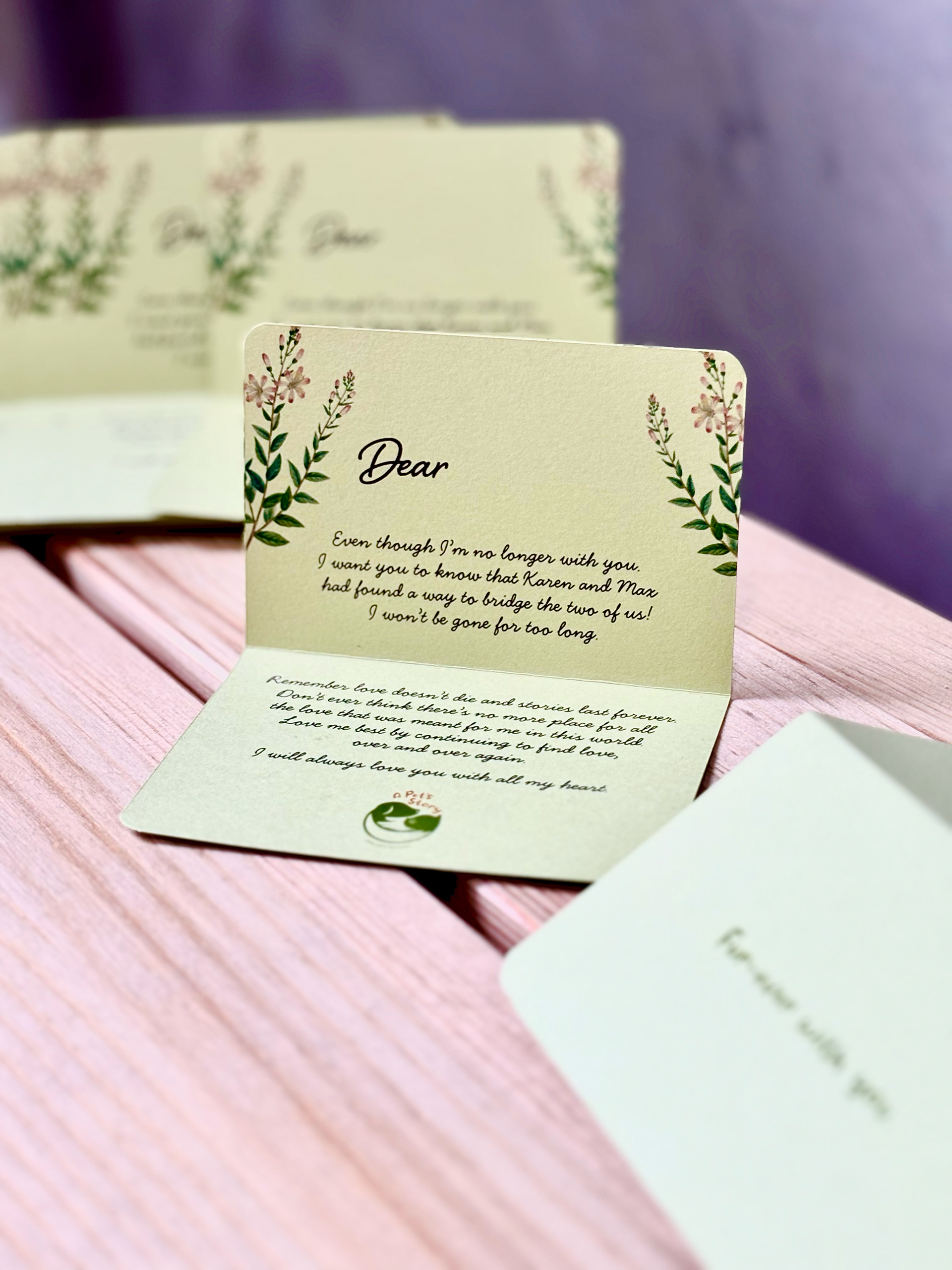 Specialty Cards, folded