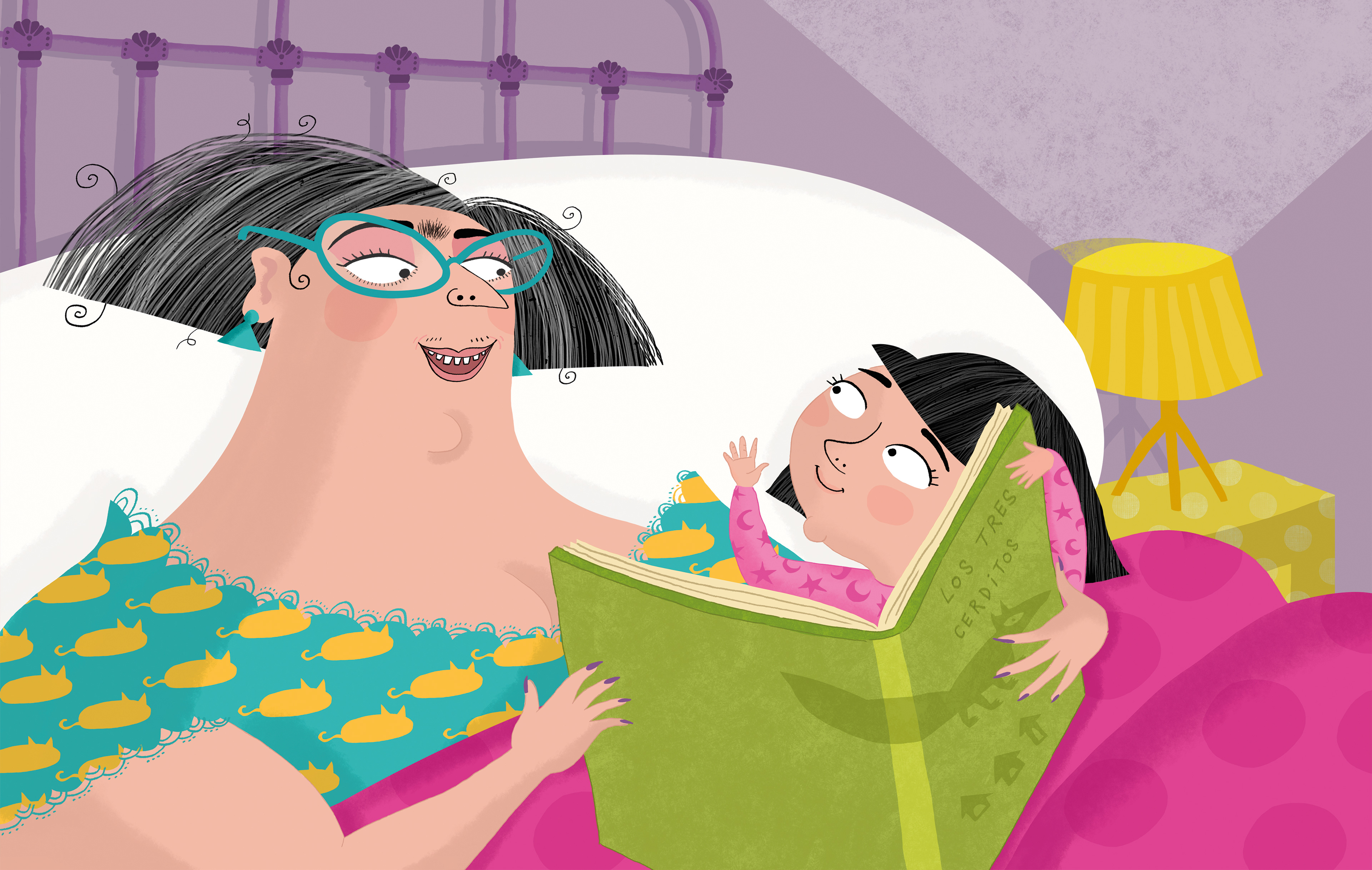 "Así es mi mamá". Texto e ilustraciones de Gabriela Burin. Fondo de Cultura Económica Illustrations from the project “This is my mom”. Texts and illustrations by Gabriela Burin. Fondo de Cultura Económica