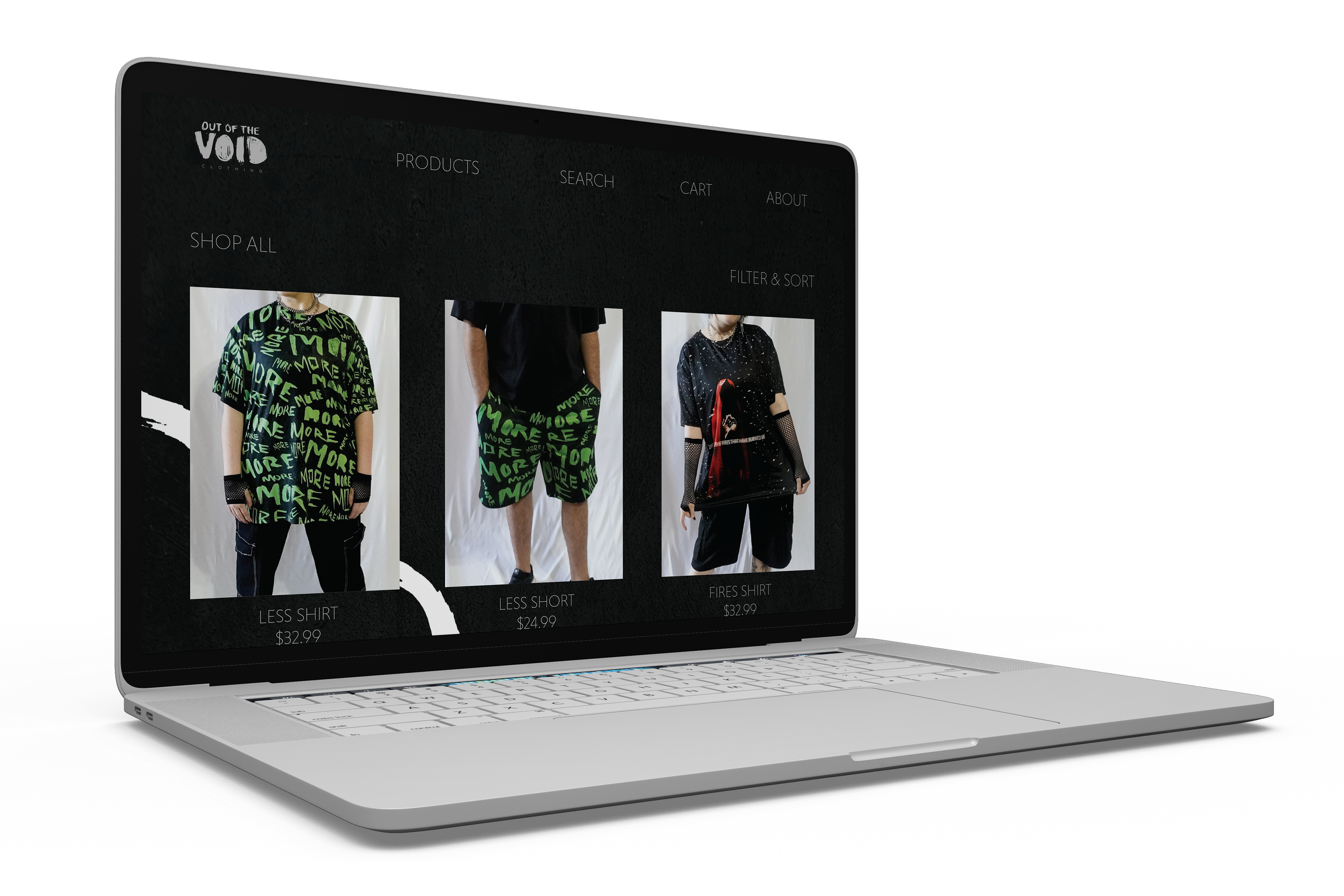 PRODUCT PAGE MOCKUP