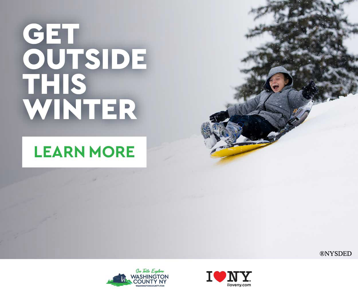 Winter Display Ad for Washington County
