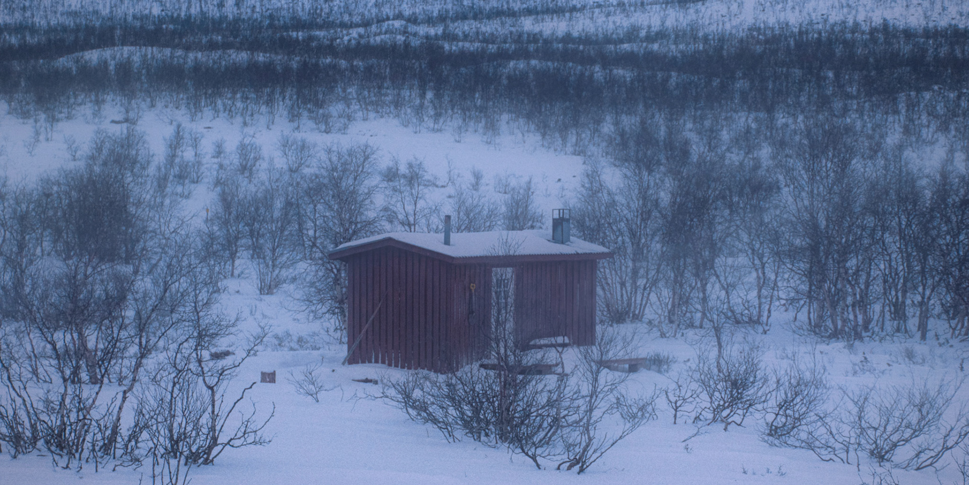 A mysterious cabin in the heart of Lapland.