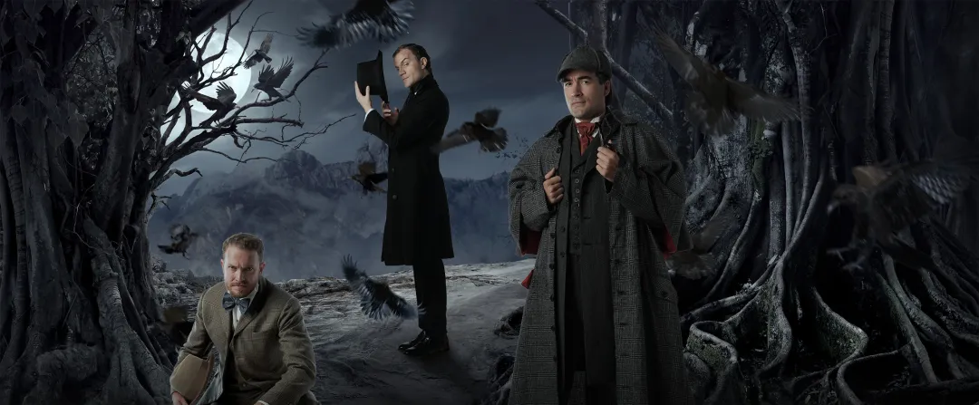 Sherlock Holmes and the Final Problem - Oregon Cabaret Theatre | I was the Assistant Sound Designer for Sherlock. I worked alongside professional designers from the Oregon Shakespeare Festival to create this show. This was the third show in a series that The Oregon Cabaret Theatre had put on. I quickly learned the artistic style of the first two in order to design an auditory world that fit cohesively in with the past shows. 