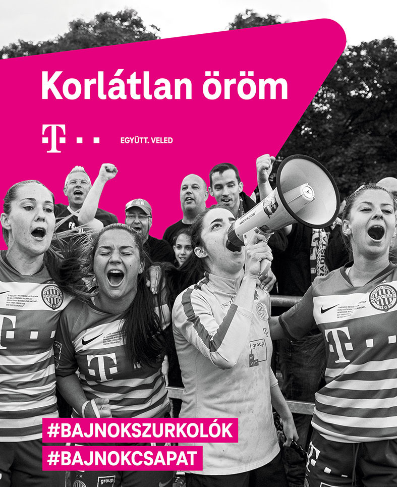 Telekom sport "Unlimited happiness" press ad. Photo ©ZM