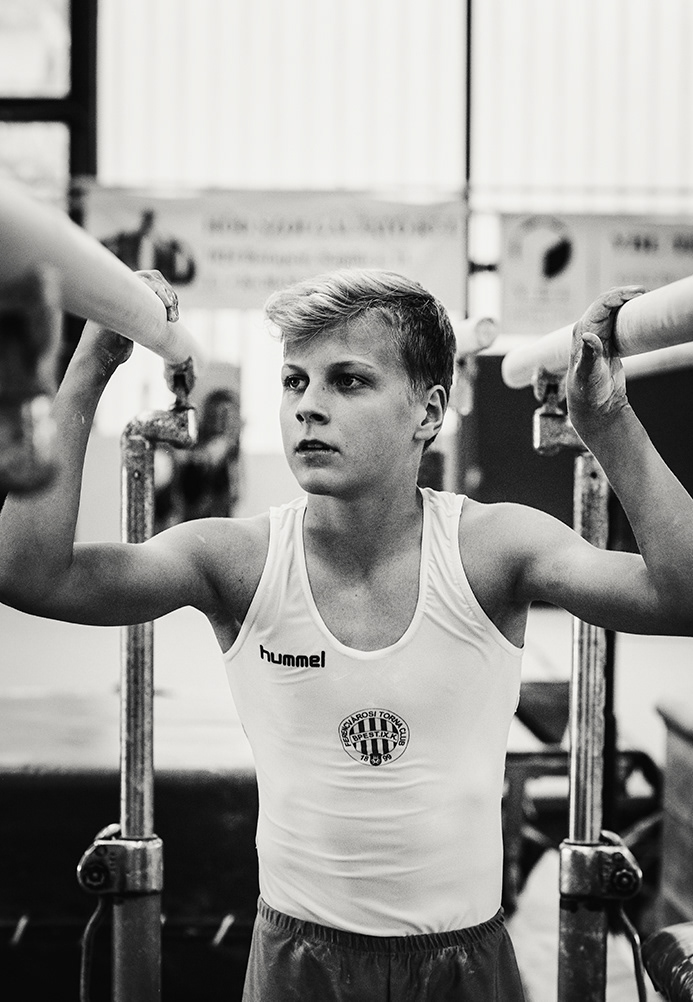 Zala Zámbori 6 time national youth championgymnast. ©ZM