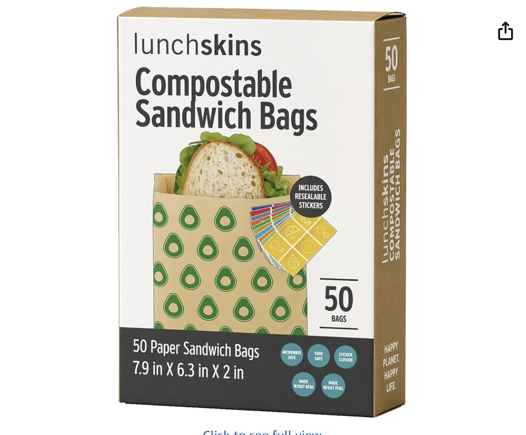 Lunchskins Paper Lunch and snack bags