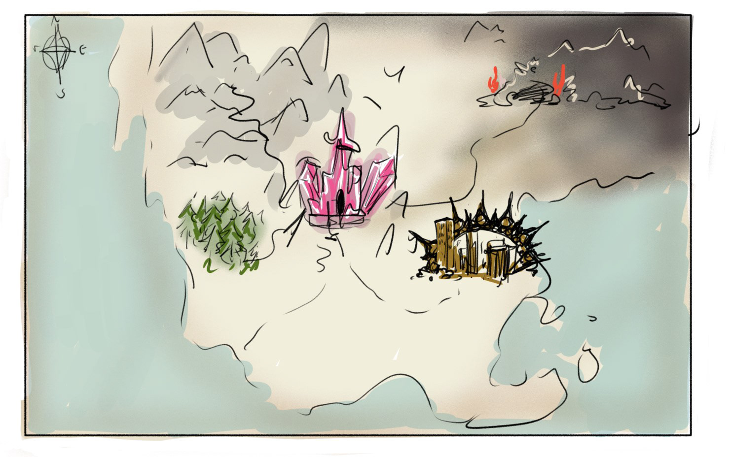 "Literal" Map view