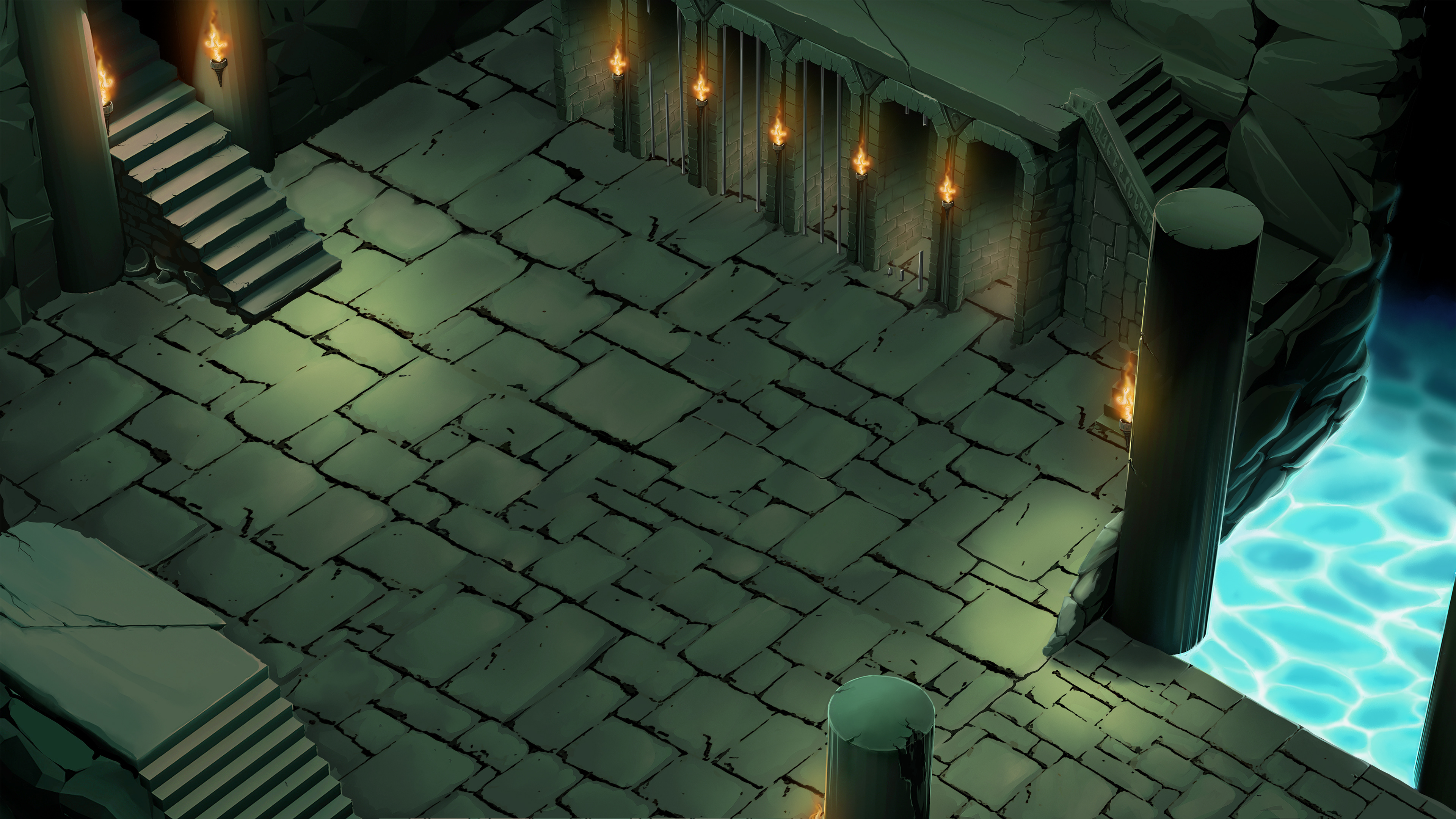 Final Paintover Design for 2D backgrounds