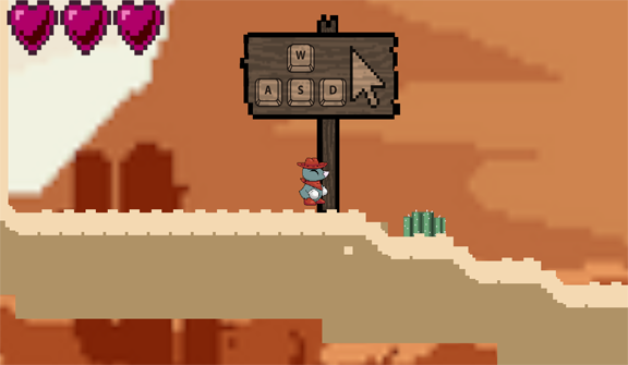 Screenshot of final game