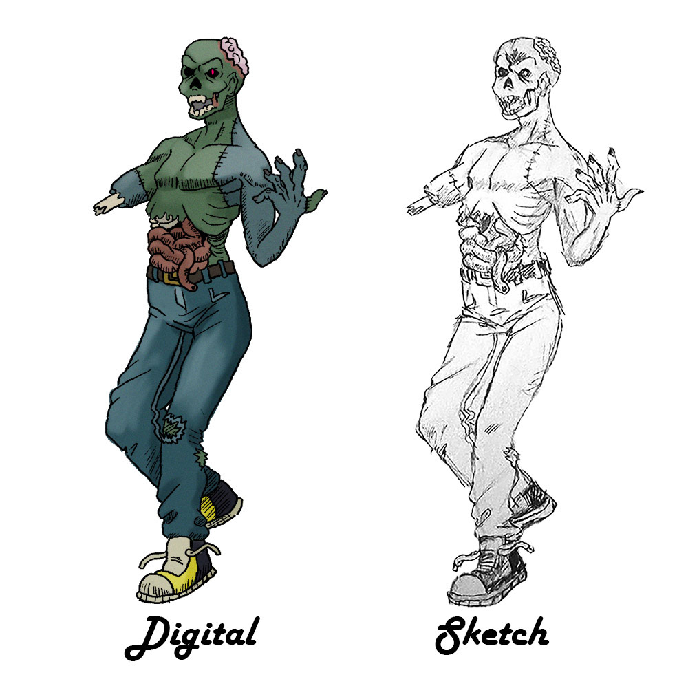 Zombie concept