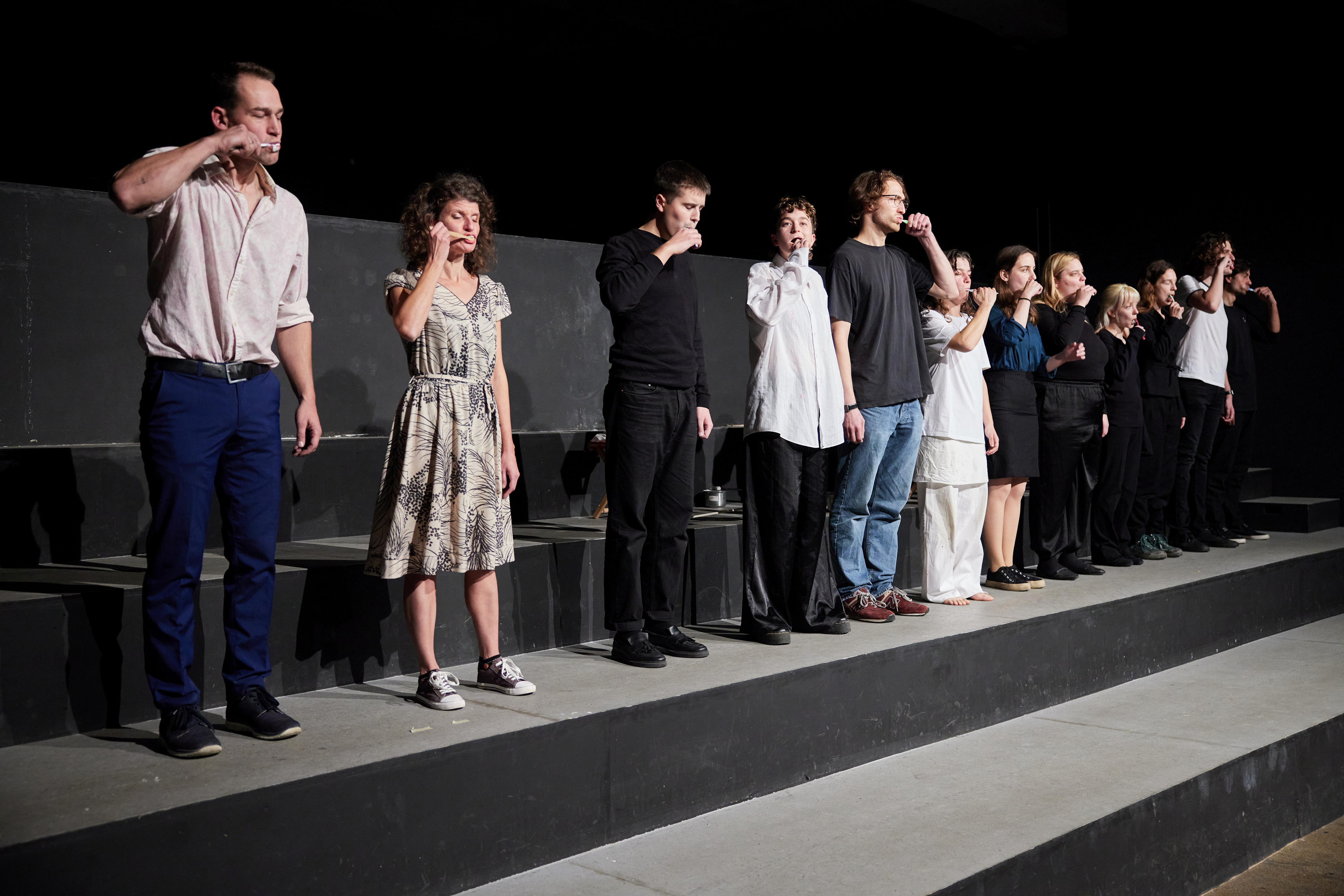 Mózes Zoltán performansza, Dusa Gábor fotója
