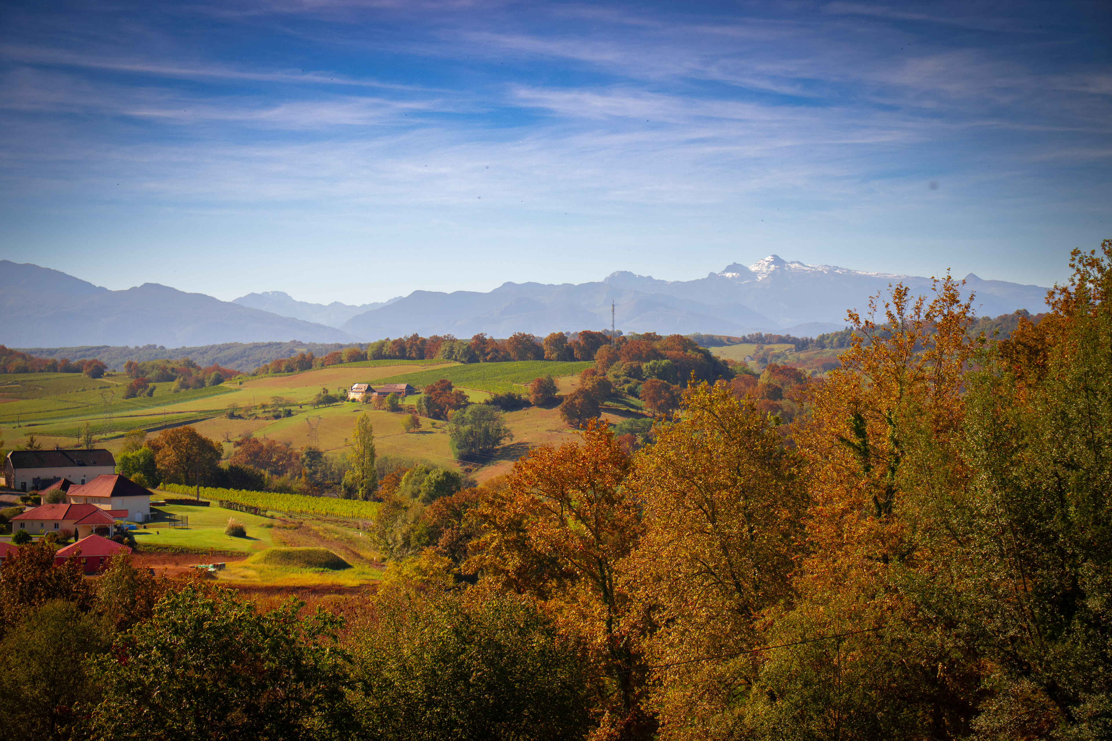 Panorama d'automne