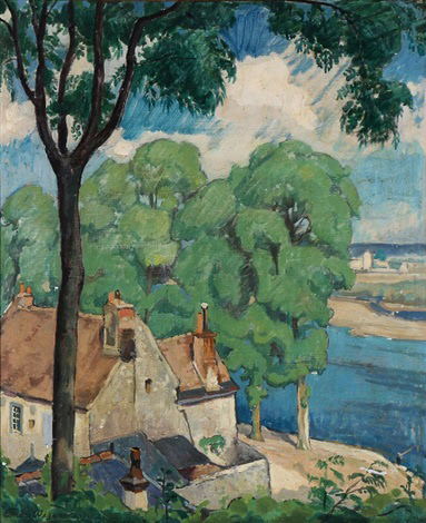 ‘“Vue sur la Loire”, Beaugency‘ by Elbe