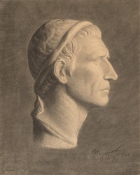 Bildnis des Kaisers Antiochus by Elbe