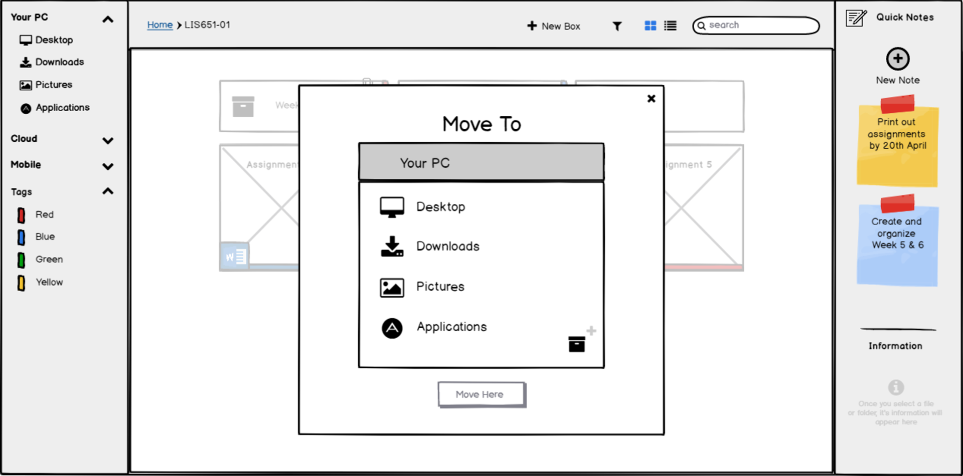 Move Documents